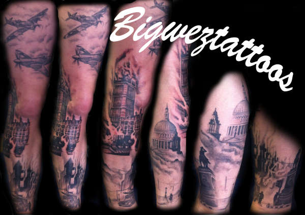 london blist scene tattoo