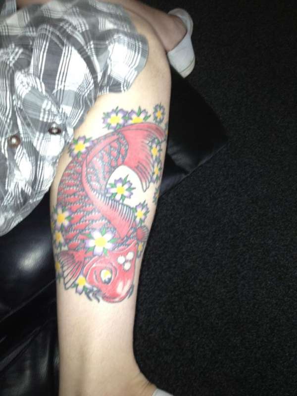 my koi need to add more to it any ideas? tattoo
