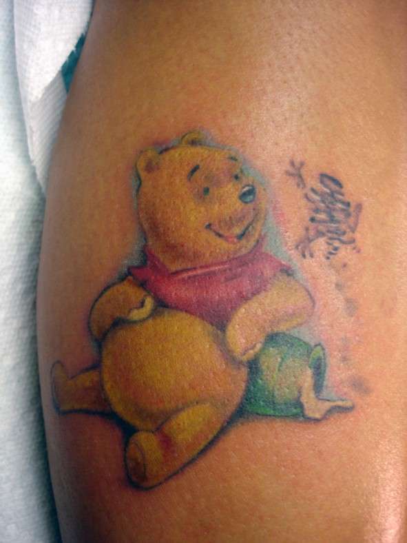 pooh tattoo