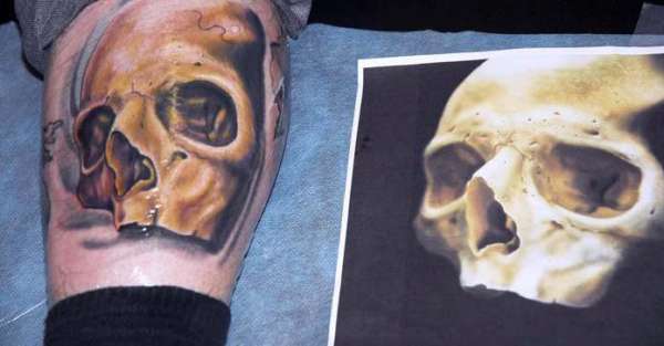 skull tattoo