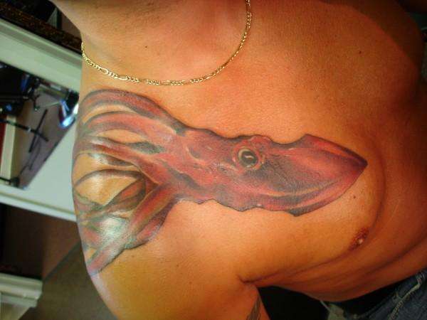 squid tattoo