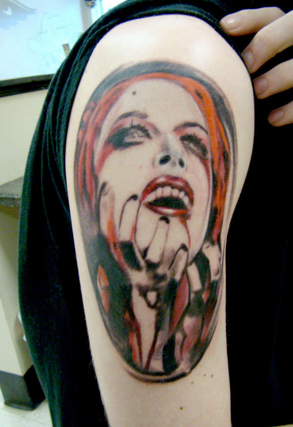 vampgirl tattoo