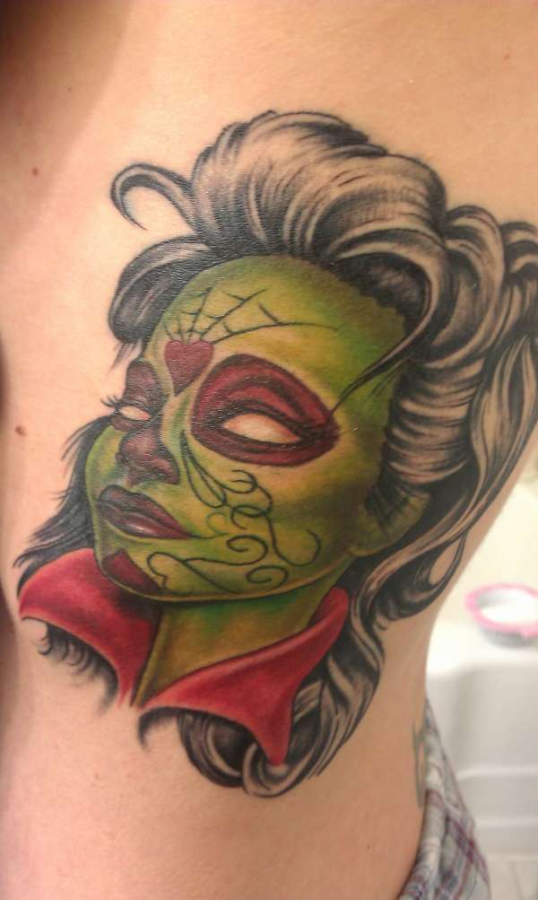 zombie stripper tattoo
