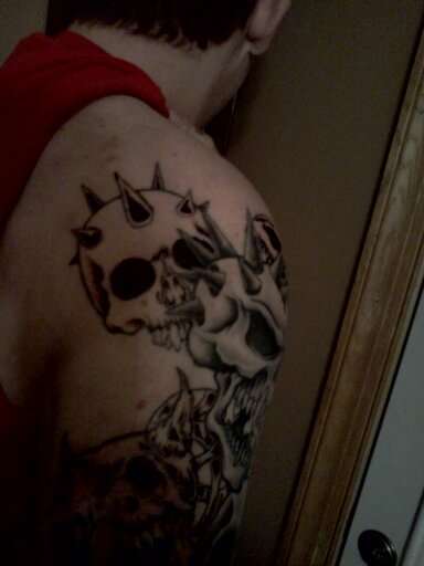 Another angle tattoo