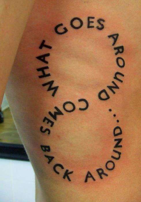 Infinate Loop tattoo