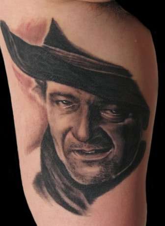 John Wayne tattoo