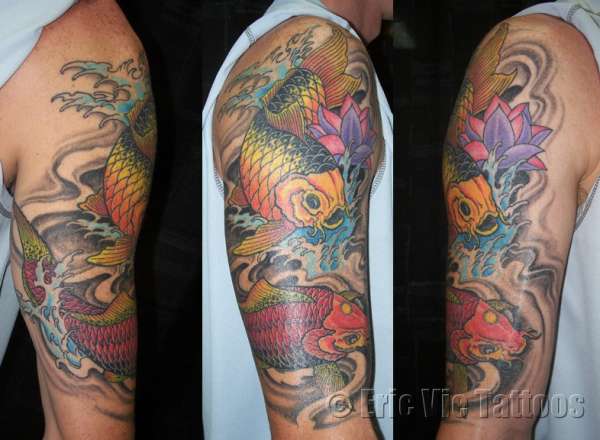 Koi Half Sleeve tattoo