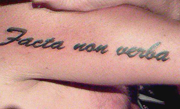 Latin ink tattoo
