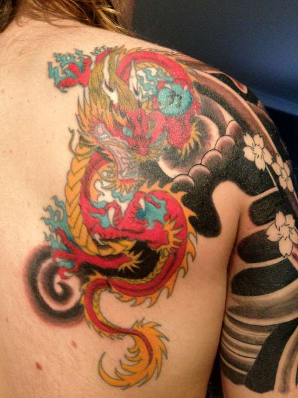 Red Dragon tattoo