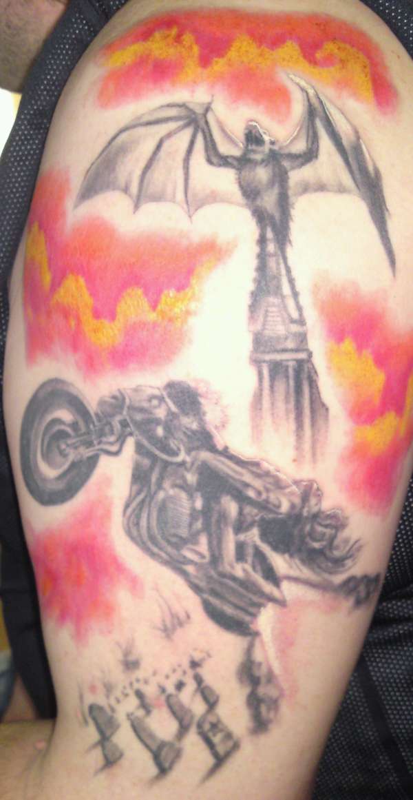bat out of hell tattoo