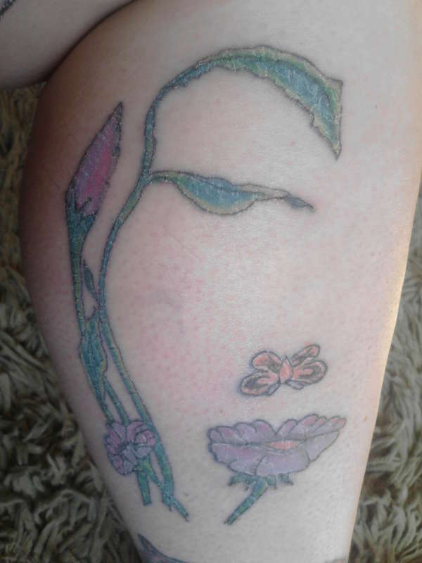 flower lady tattoo