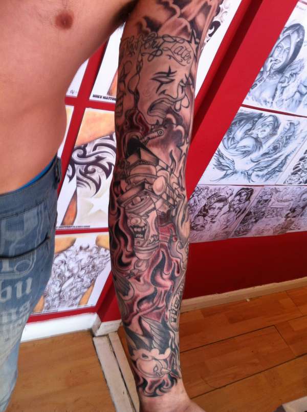full sleeve picture1 tattoo