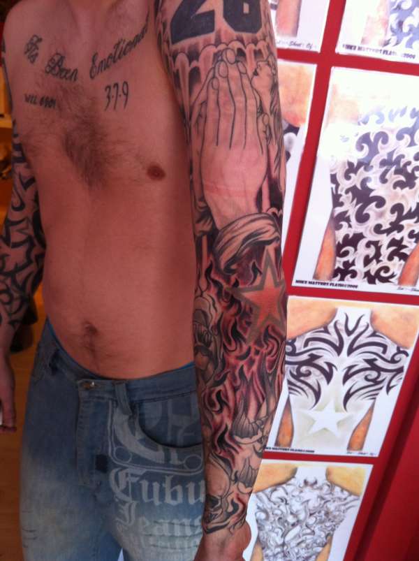 full sleeve tattoo