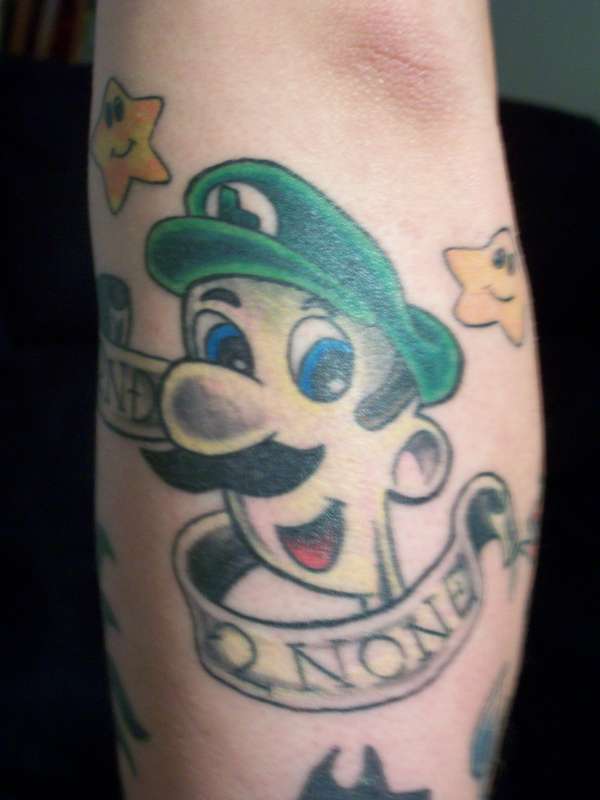 Luigi tattoo