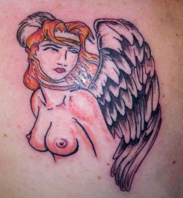 deb angel tattoo