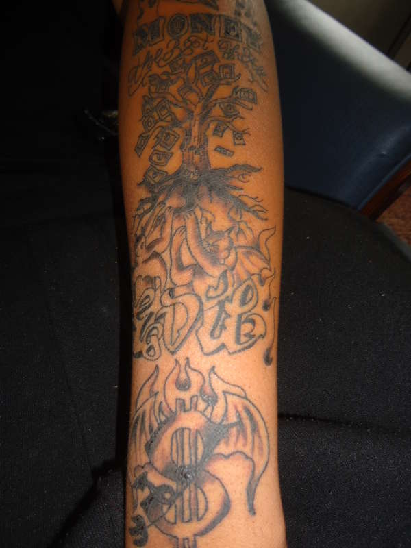money tatt tattoo
