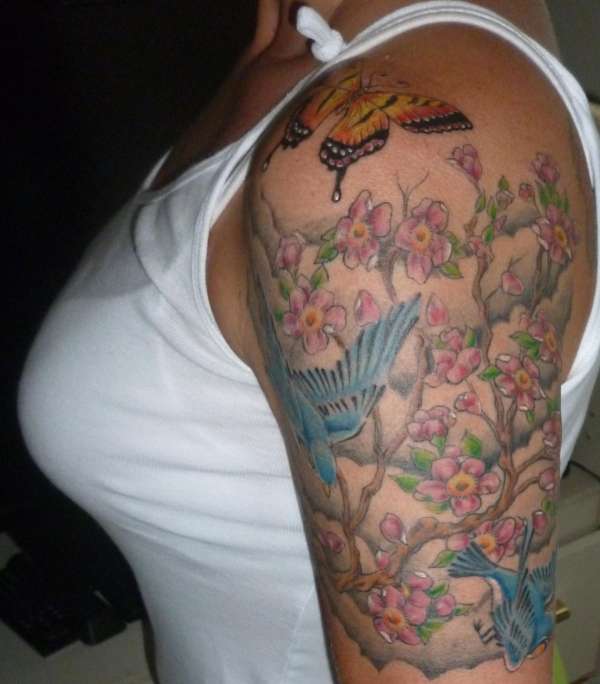 2nd sitting of arm tattoo tattoo