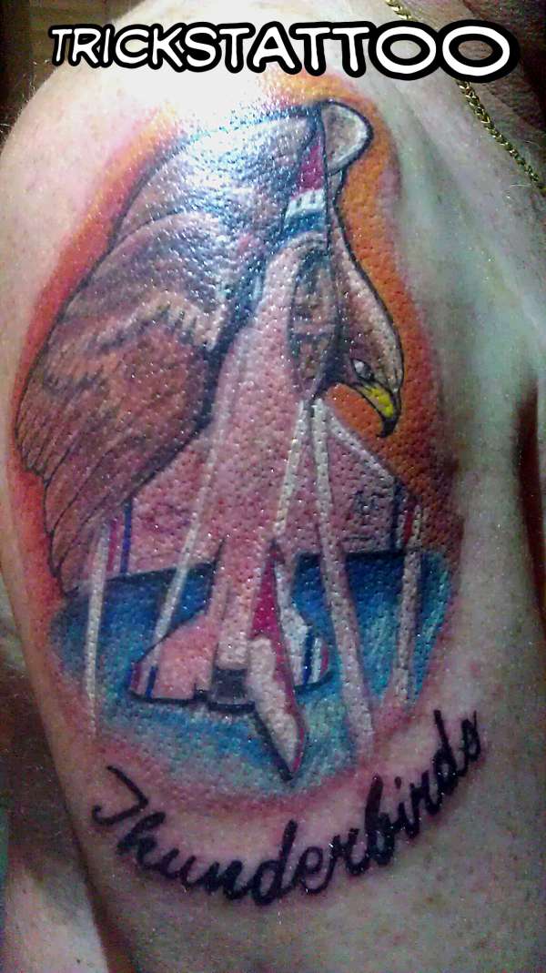Air Force Thunderbirds Tattoo Trickstattoo tattoo