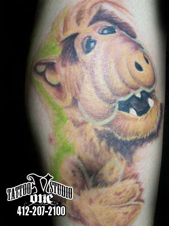 Alf tattoo