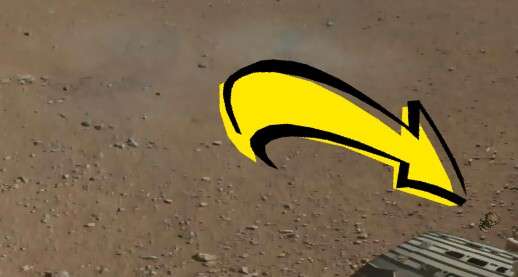 Alien Artifact under Mars Rover Curiosity's Track found today tattoo