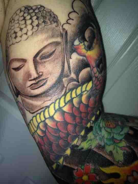 Buddha tattoo