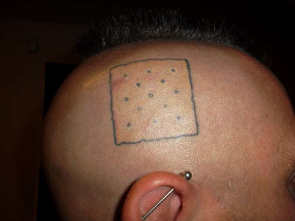 Cracker tattoo