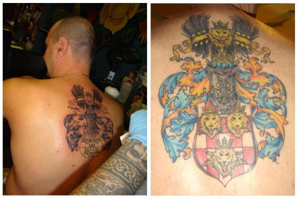 Croatian Coat Of Arms - Dalmatian tattoo