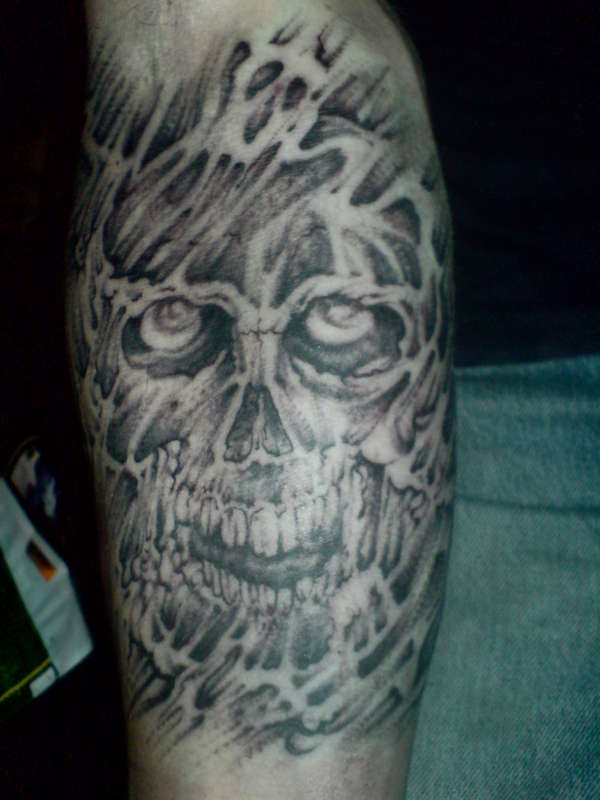 FREESTYLE SKULL WORK tattoo