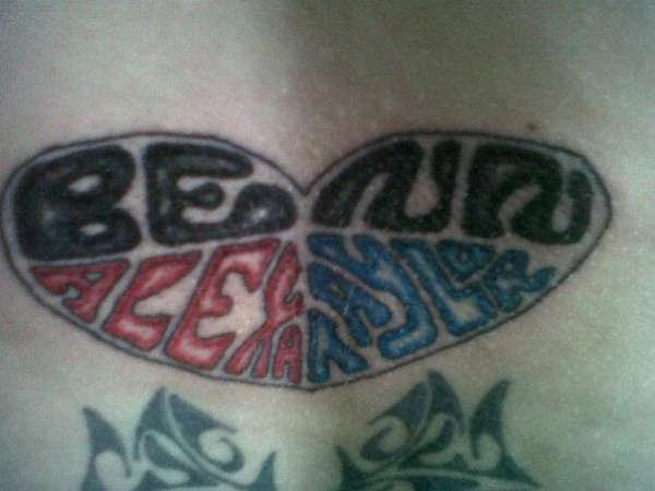 Family Heart tattoo