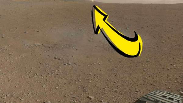 Man Finds Building in unedited Curiosity Mars Photo Aliens? tattoo