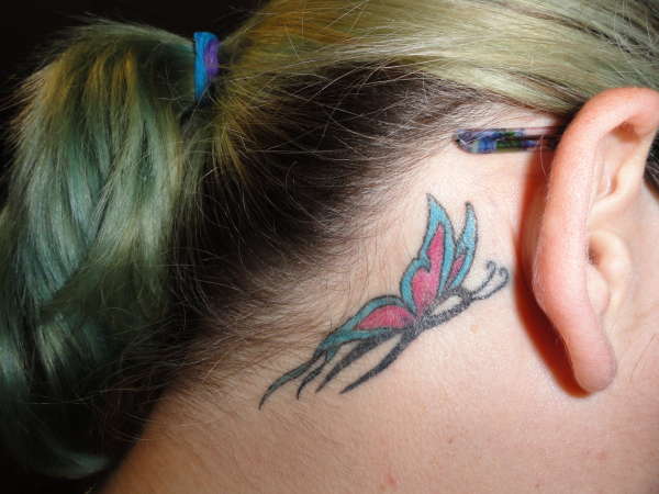 Narcolepsy Butterfly tattoo
