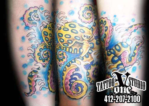 Octopus tattoo