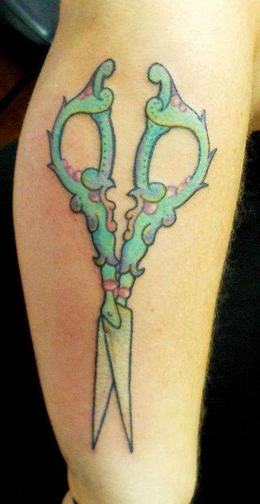 Shears tattoo