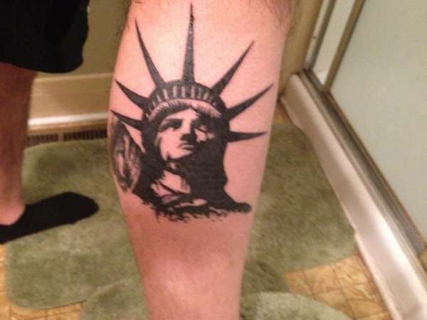 Statue of Liberty tattoo