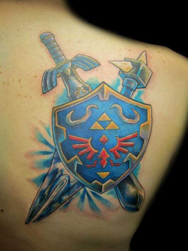 Thunderfury and Master Sword tattoo