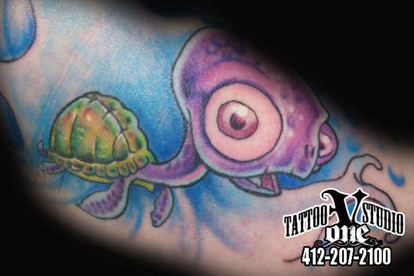 Turtle tattoo