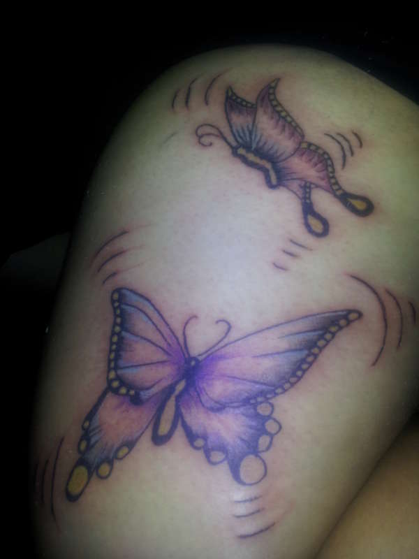 butterflies tattoo