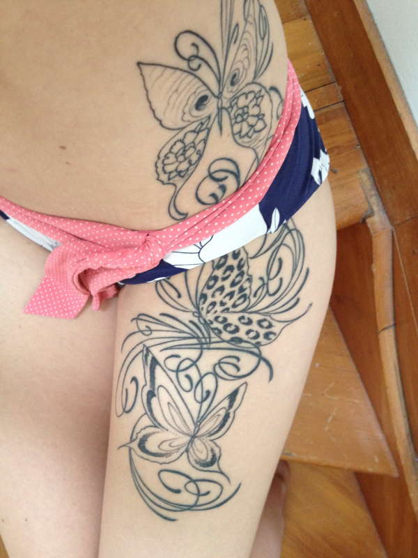 butterflys tattoo