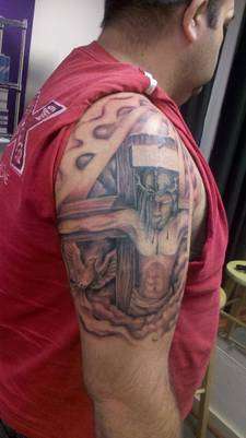 cross tattoo