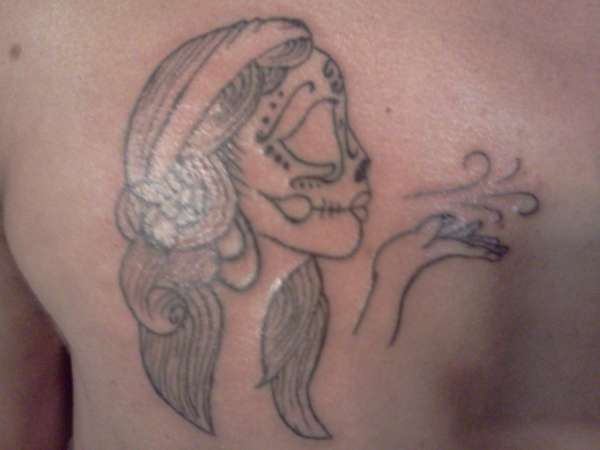 dead girl tattoo