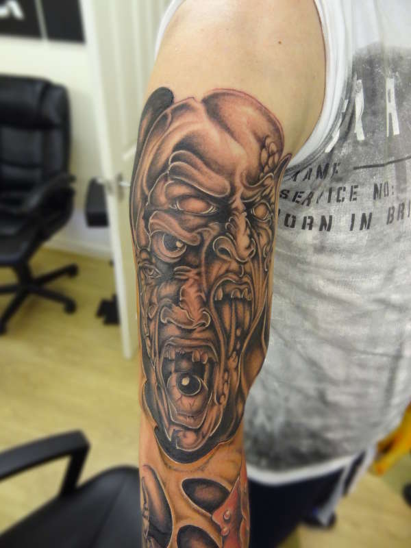 horror tat tattoo