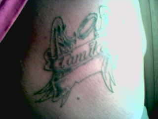 angel wing tattoo