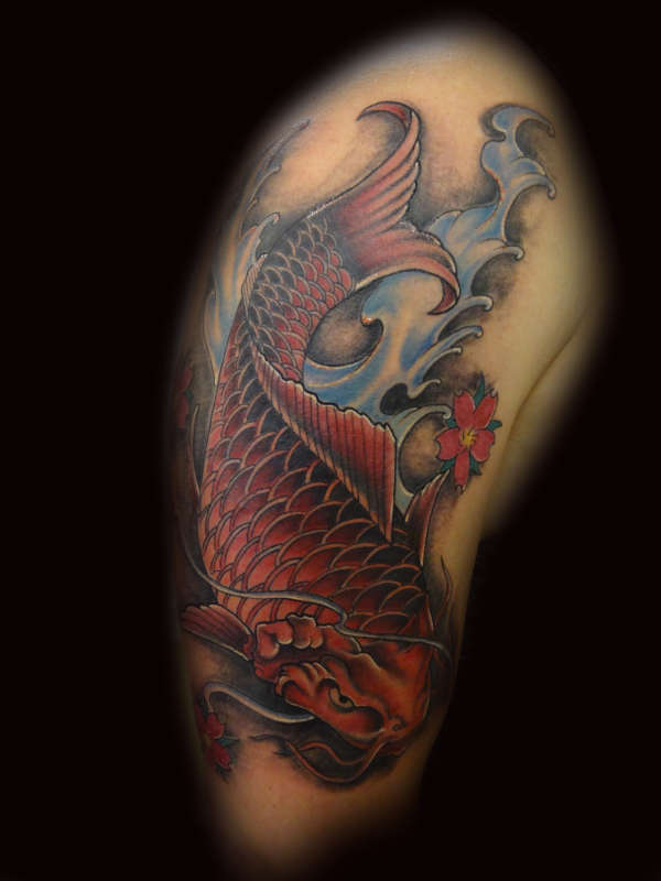 koi tattoo