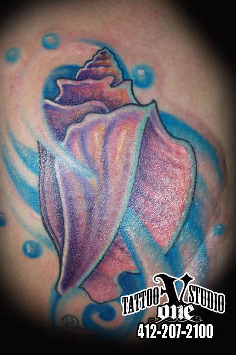 shell tattoo