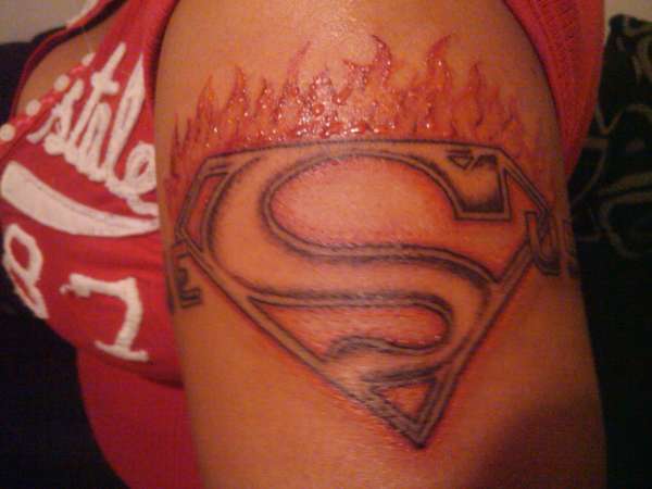 superman tattoo