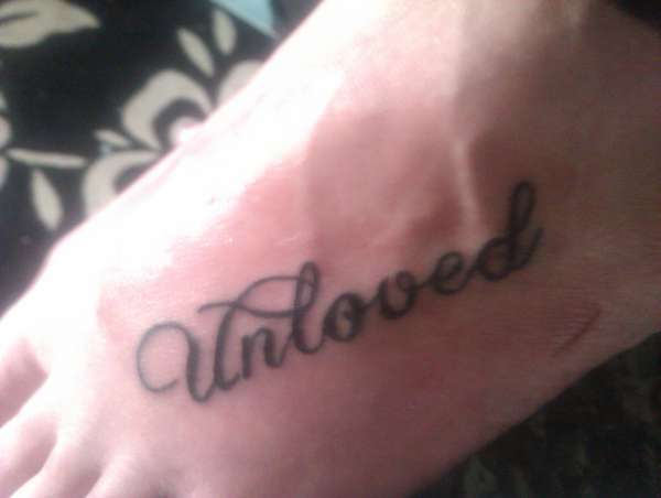 unloved tattoo