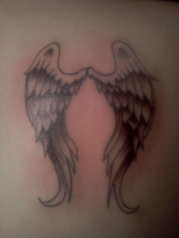 wings tattoo
