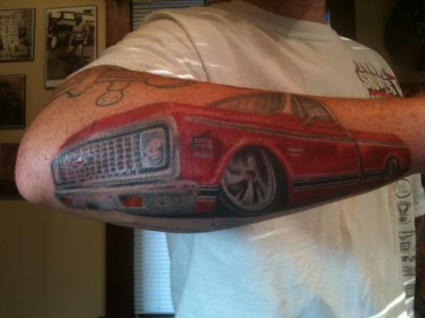 72 Chevy C10 tattoo