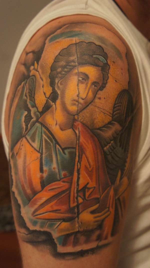 Archangel Michael tattoo