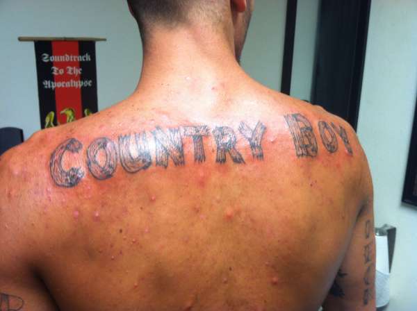 Country Boy tattoo